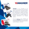WAGNER Balatas Semimetálicas Traseras Compatible con PEUGEOT PARTNER de 2013