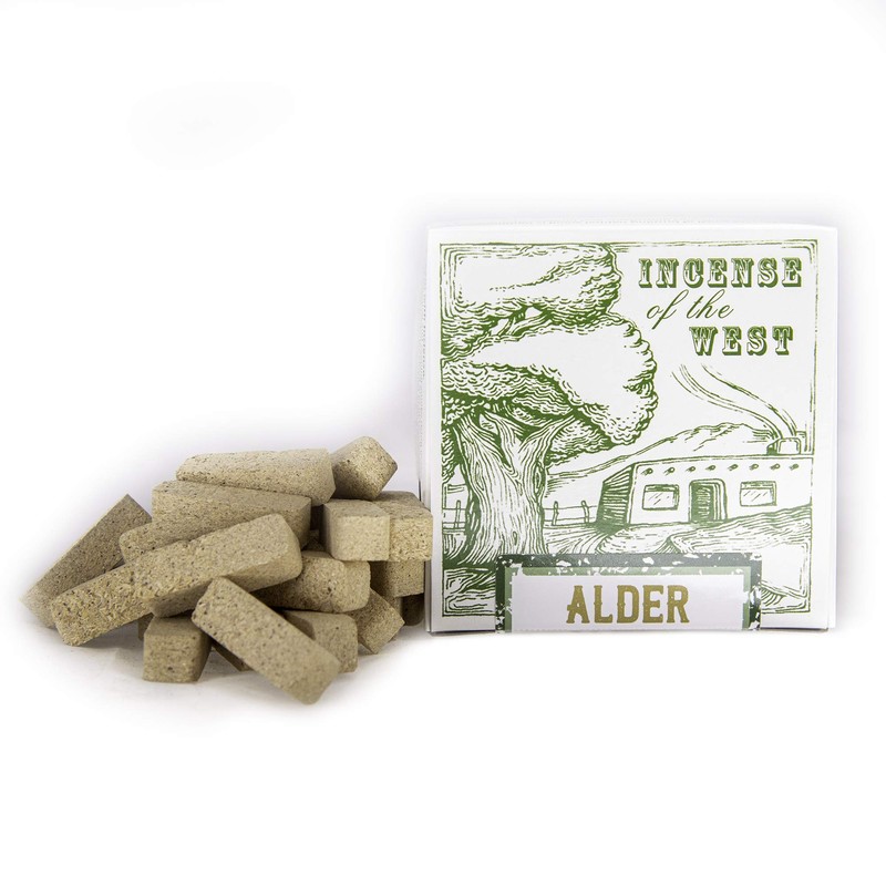 アルダーウッドのお香 - 40本 (コーン) - Incienso De Santa Fe