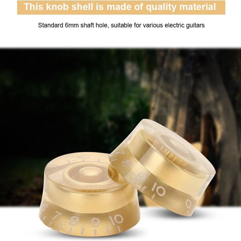 Guitar Control Knobs Speed Volume Tone Control Knobs,4Pcs Guitar Control