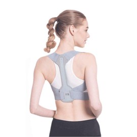 Emoly Posture Corrector for Men & Women - Adjustable Shoulder Posture Brace - Adjustable Upper Back Brace - Invisible Thoracic Back Brace for Hunching (L)