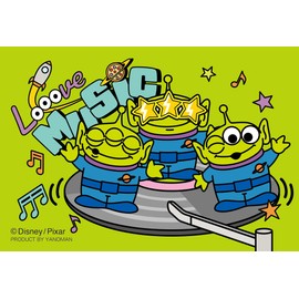 Yanoman 70 Piece Jigsaw Puzzle, Made in Japan, Copan, Toy Story/Alien, 2.3 x 3.4 inches (5.9 x 8.6 cm), 70-39, Portable Jigsaw Puzzle with Sleeve (1 Piece), Includes Pieces Request Paper