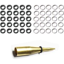 PolyMath Dart Accessory Set, Dart Flights Puncher Tool, Aluminium Flights Sleeves, Dart Flight Protectors, Dart Shafts, Metal Dart Shaft Rubber O Ring, Plastic Dart Shaft Spring Ring Dart Tool Kit