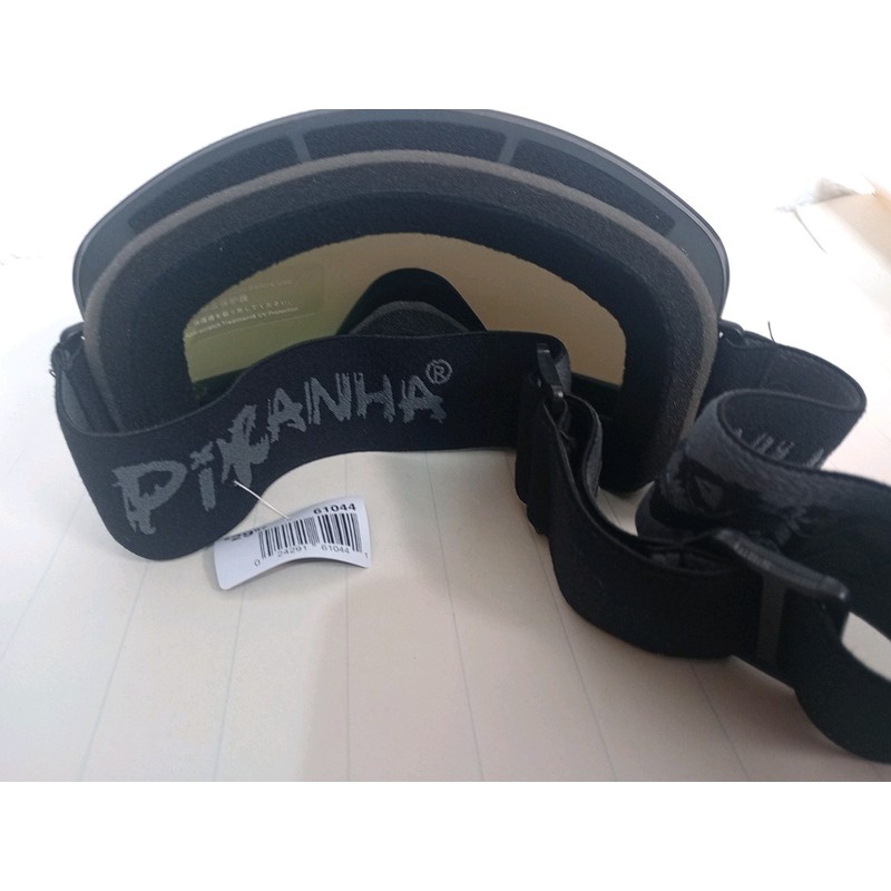 Piranha Performance Snow Goggles With Dual Lenses Anti Fog Coating,