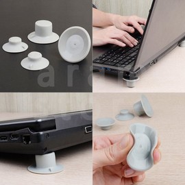 PVC Material Laptop Stand Heat Reduction Portable Laptop Stand 4P Laptop Stand Laptop Accessories / PVC재질 노트북받침대 발열감소 휴대용이 노트북 거치대 4P 노트북스탠드 노트북악세사리