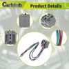 Carbhub Blower Motor Fan Pigtail Connector Harness Fit for Volvo