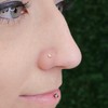 Body Candy 20 Gauge Nose Ring - Solid 14k Yellow