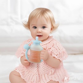 PandaEar 3 Pack Reusable Silicone Baby Food Pouches with 3 Puree Feeder Spoons & Funnel | 4oz Toddler Food Storage Pouch with Handle | BPA-Free Baby Squeeze Pouches for Homemade Purees