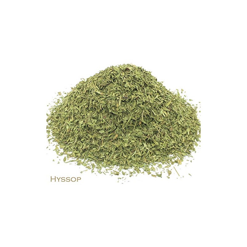 Hyssop and Green Tea Herbal Infusion (Gyokuro - 25 Unbleached