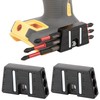 Universal Fit Magnetic Bit Holder, Securely Mounts to Belt Clip