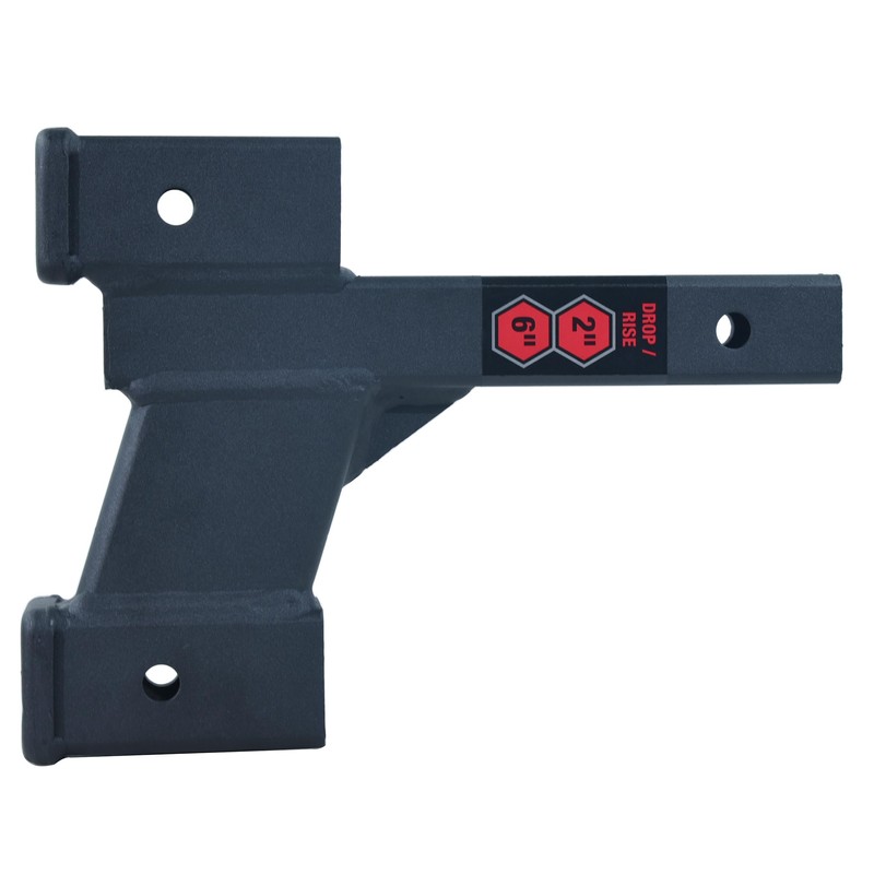 TOPTOW Trailer Hitch Dual Hitch Extender, 2 1/4-inch & 6
