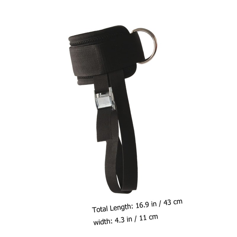 OHPHCALL 2pcs Adjustable Ankle Straps for Cable Machines Fitness Workout
