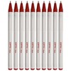 ZOFAX Stylus Ballpoint Pens, RED, Medium Point (1.0mm), Pack of
