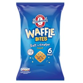 Seabrook Waffle Bites Salt & Vinegar 6 Pack (6 x 16g)