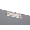 MAUL 2335295 A4 Portrait Clipboard with Foil Cover - Silver