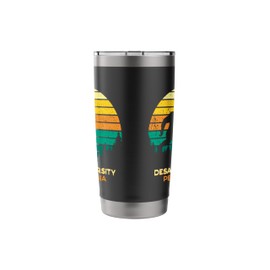 Retro DeSales University, Pennsylvania Big foot Souvenir Stainless Steel Insulated Tumbler