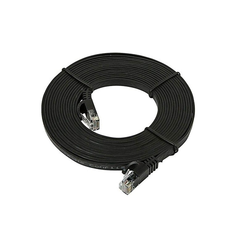 Monoprice Flat Cat6 Ethernet Patch Cable - Snagless, 550MHz, UTP,
