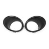 2 Trim Rings Fog Light Chrome Replacement for Mini Cooper