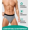 BEENIUBEE Men's Incontinence Underwear - Washable & Reusable Leakproof High