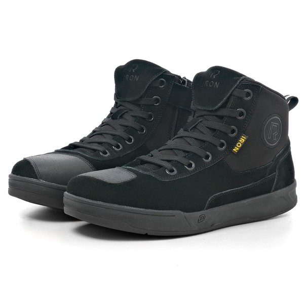 IRON JIA'S Motorcycle Shoes for Men, Anti-Slip Breathable Casual Motorcycle