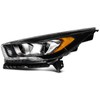 SCITOO Headlight Assembly Fit 2017-2019 for Ford Escape Left Headlamp