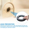 Cutetool Rear Outlet Toilet Seal Gasket,Wall Hung Toilet Gasket Z1210-57