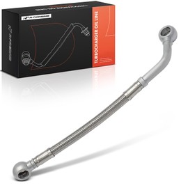 A-Premium Turbocharger Coolant Line Compatible with Ram 2500 3500 4500 5500 2011-2018 & Dodge Ram 2500 3500 2007-2010, Ram 4500 5500 2008-2010, Supply