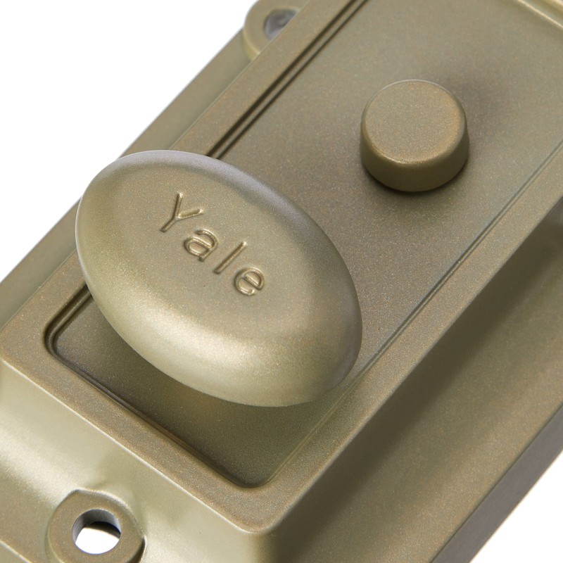 Yale Locks P77 Traditional Nightlatch ENB/PB Cylinder 60 mm Backset