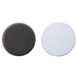 Kyocera 66100057 Old Ryobi Sponge Buff 3.1 inches (80 mm), Pack of 2, Black