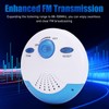 Shower Speaker, Shower Radio 360° HD Surround Sound, FM Radio,