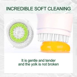 Azonbey Brush Head Replacements Compatible with Clarisonic Mia 1, Mia 2, Mia Fit, Alpha Fit, Smart Profile Uplift and Alpha Fit Face Cleaning Brush Heads (Green-2Pack)