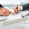 Utoolmart Architectural Scale Ruler and Engineer Scale Ruler Set Engraved