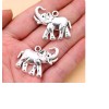 Fashion Jewelry ELEPHANT  ANIMAL Charm Pendant On 18" 925 Sterling Silver Necklace Women Jewelry