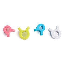 Sanwa Direct 200-CA025 Cable Clip, Earphones, Cord Storage, Magnets, Pack of 4