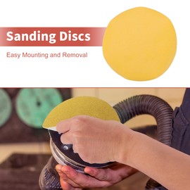 ACROPIX 6 Inch Sanding Discs Round Hook and Loop Sandpaper 400 Grits - 50 PCS