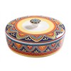 Bico Tunisian Ceramic 8.8 inch Tortilla Warmer, Tortilla Server with