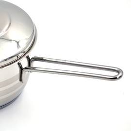 Korkmaz Classic Stainless Steel Covered Stockpot (2 quart)