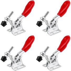 Quick Release Clamp, Horizontal Toggle Clamp, 90kg Capacity Clamp Quick Release Tool for Woodworking, Welding, Machinery, Handmade Product(Pack of 8)
