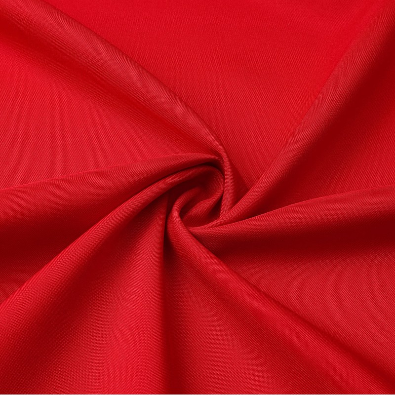 Home Direct Large Rectangular Fabric Tablecloth 140x200cm 55"x78" Red