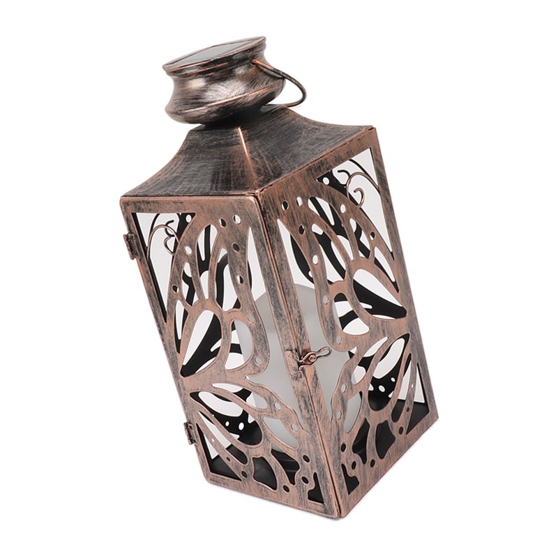 LED Solar Lantern Outdoor Hanging Hollow Out Butterfly Solar Light