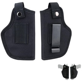 FENQURO 2er-Pack Holster, Taktisches Pistolenholster, Gürtelholster, Waffenholster, Taktisches Pistolenholster für Rechts- und Linkshänder, Concealed Carry mit Metallclip