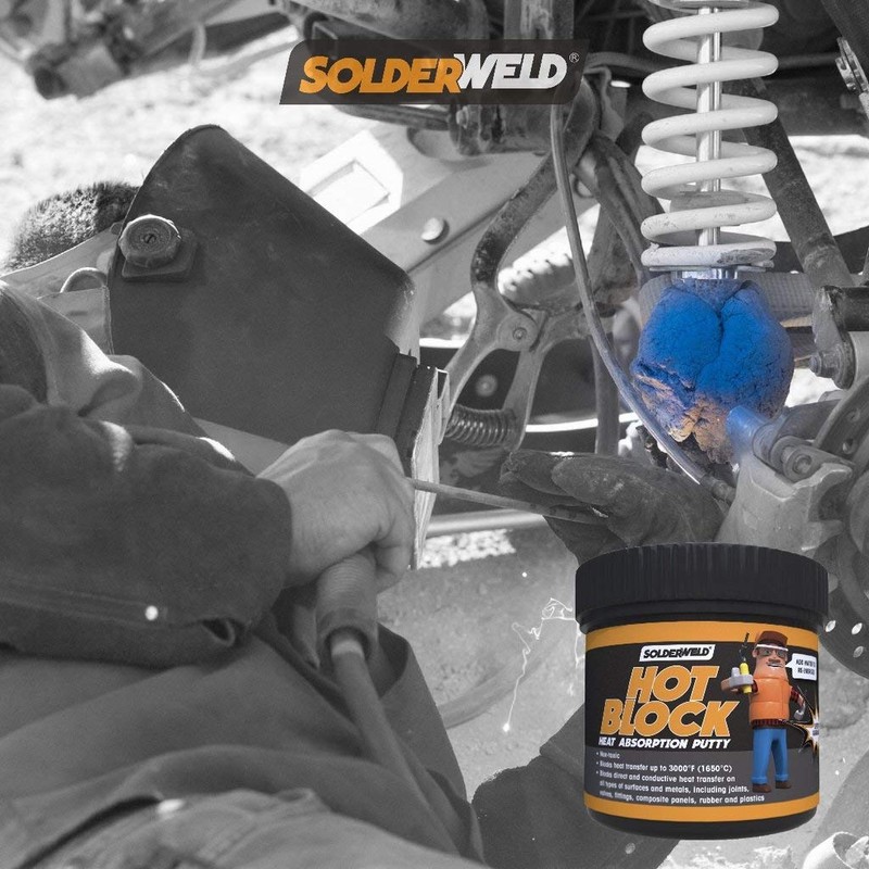 Solderweld Hot Block Heat Stop Putty 1 Lb. Tub