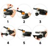 MaxAwe 33-Piece Oscillating Saw Blades Kit, Multitool Saw Blade Set