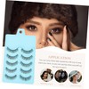 Healeved 5pairs Cotton Stalk False Eyelashes Natural Look Makeup Eyelash