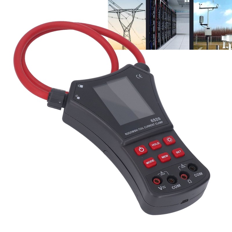 Flexible Clamp Meter Non Contact Measurement Multifunctional ABS Shell AC