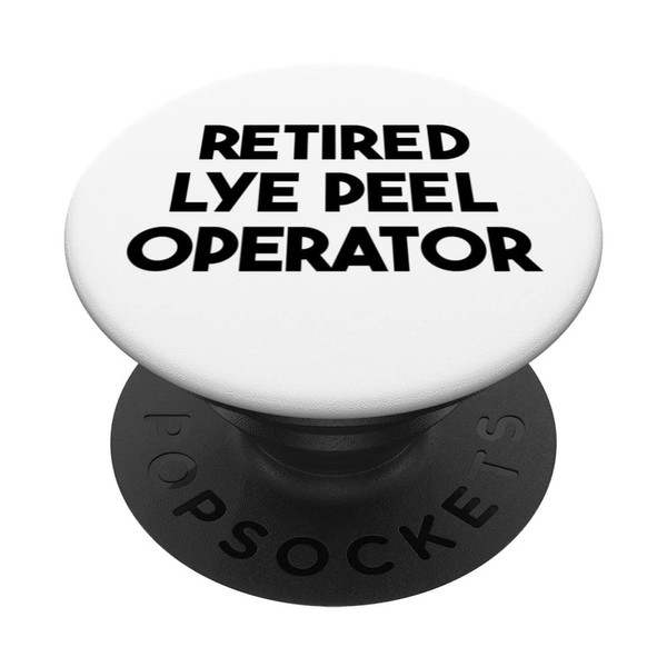 Retired Lye Peel Operator PopSockets Swappable PopGrip