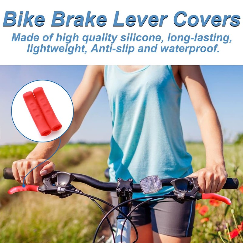 ZFZ Bike Brake Lever Sleeve Grip Protector Cover 1 Pair