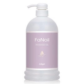 Toysfan FaNoil Fan Oil Water Soluble Massage Oil, Collagen, 16.9 fl oz (500 ml), Made in Japan, Unscented, Colored, Collagen Blended, Professional Massage Oil for Beauty Salts, Water Soluble Oil (16.9