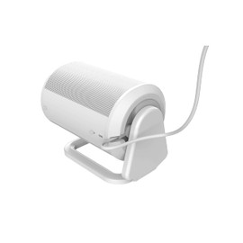 FLEXSON Adjustable Horizontal Desk Stand and Wall Mount for Sonos Era 100, White