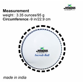 Jaspo Cricket Ball for Practice, Training, and Matches for All Age Groups (Knocking Ball, Hard Shot Ball, T-20 Soft Ball )