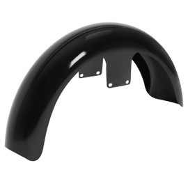 KUAFU Front Fender Compatible with 2014-up Harley-Davidson Street Glide Road Glide Fit for Touring 17'' 18'' 19'' 21'' tire (Power Coated Black)